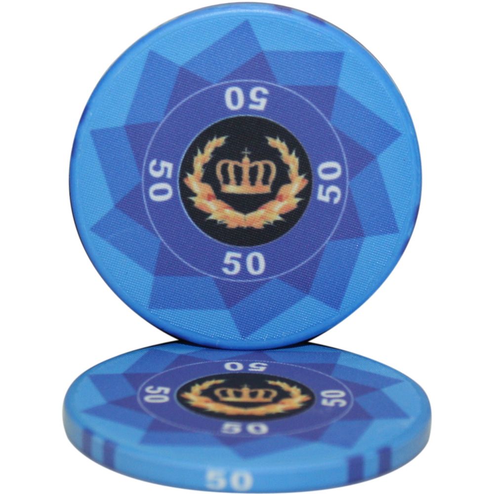 12PCS LAUREL CROWN CERAMIC POKER CHIPS SAMPLE SET eBay